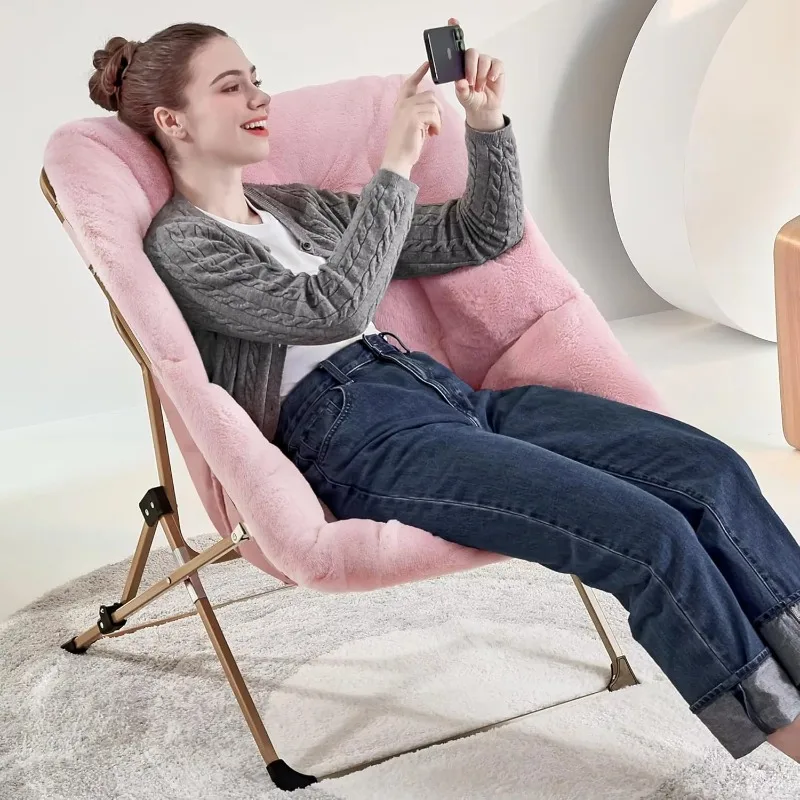 كرسي حديث مطوي لغرفة المعيشة، كرسي مكتب كسول، أريكة انتظار، كراسي استرخاء لغرفة المعيشة