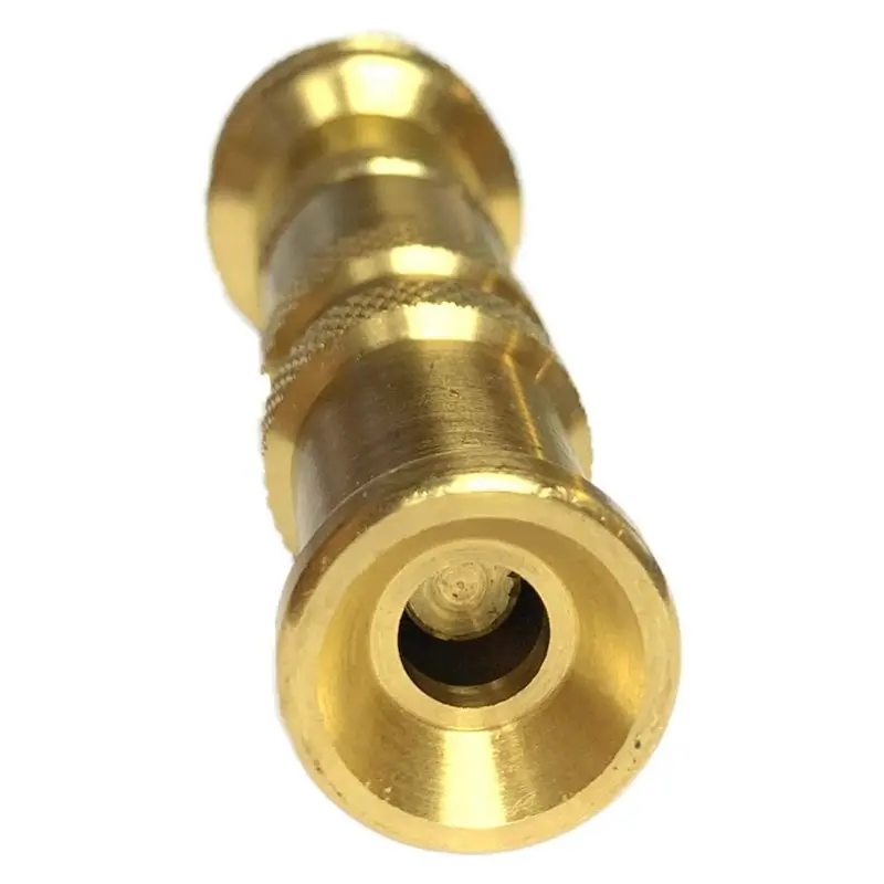 【THANKSGIVING DAY】Garden Watering Brass Hose Nozzle, Brass Adjustable Twist Hose Nozzle Heavy-Duty