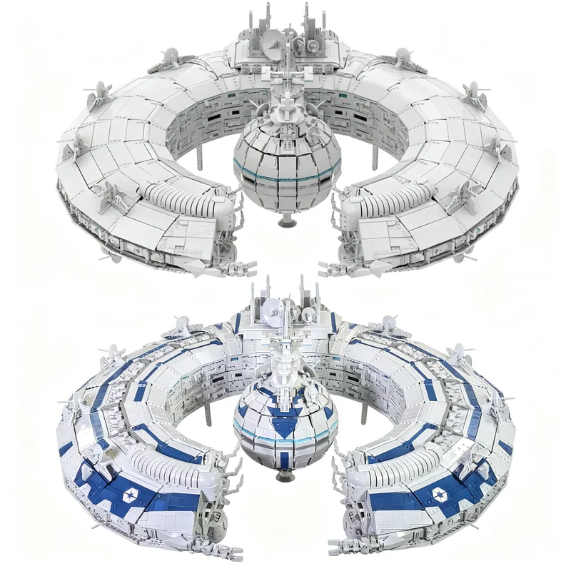34099PCS MOC Lucrehulk-class Droid Control Ships-Trade Federation & Separatist Model Building Blocks DIY Creative Ideas Toy Gift