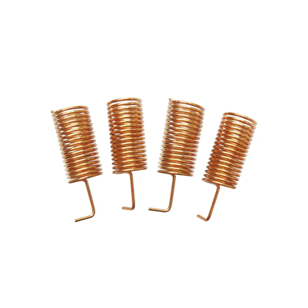 5pcs/lot SW433-TH10 433MHz 11.3mm Copper Spring Antennas