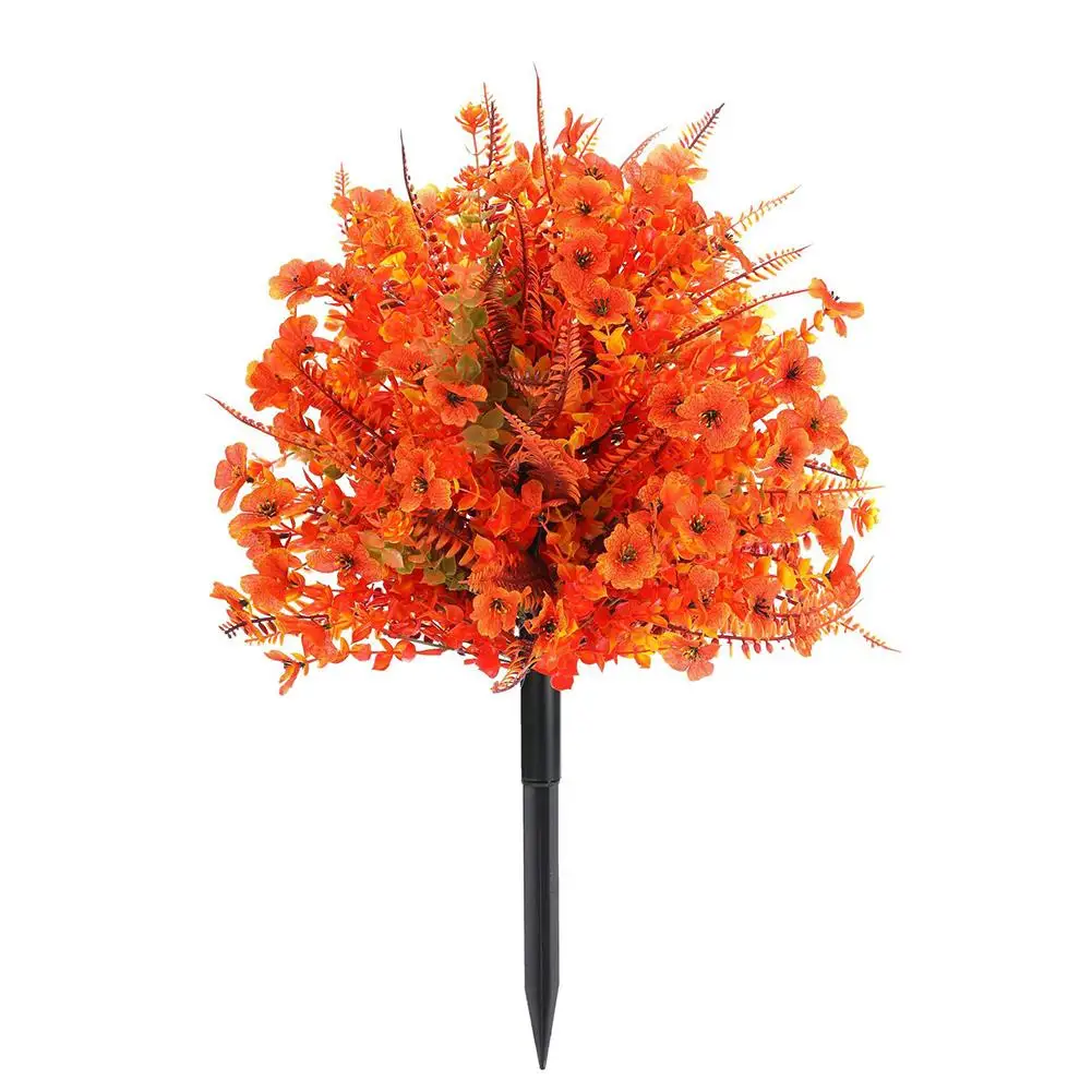 

Для внутреннего использования фиолетовый земля украшение сада садовый декор 35*16*18 см искусственный цветок для украшения сада