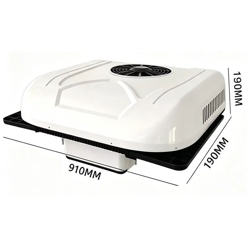 12V DC Inverter Air Conditioner for RV Truck Roof Mounted Electric Cooling System Parking AC Unit Wholesale Factory Direct