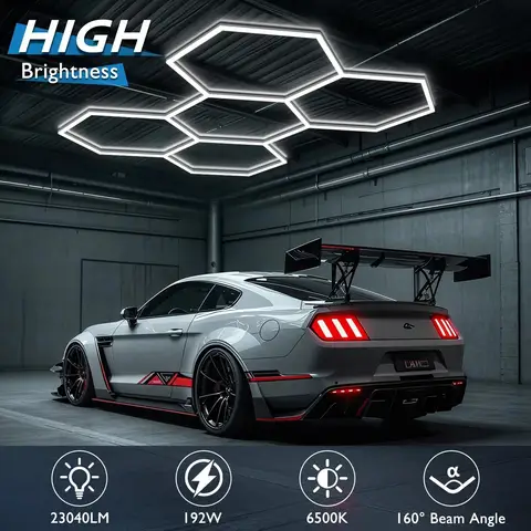 10 best sales एलईडी दुकान प्रकाश - №5