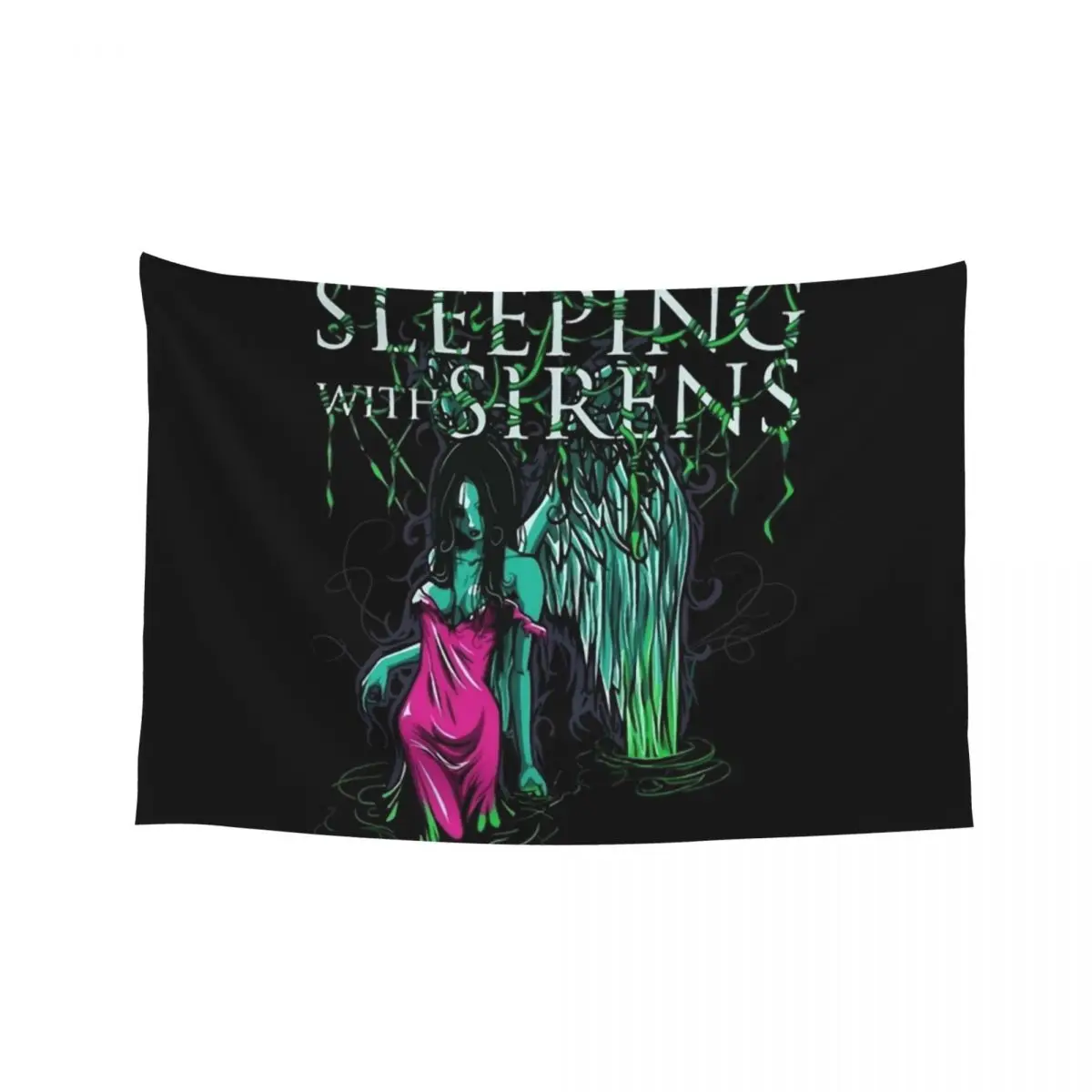 

Sleeping With Sirens Tapestry Decor For Bedroom Wall Decor Hanging Wall Hanging Aesthetic Room Decor Korean Tapestry
