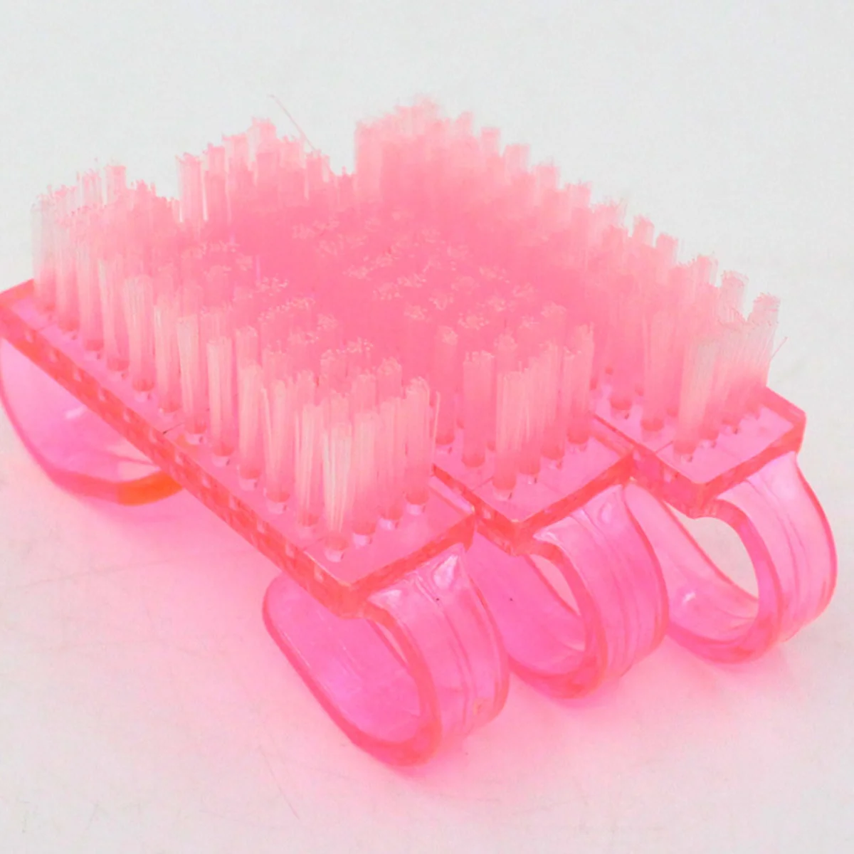 

5Pcs Pink Nail Brush Set Premium Bristles for Deep Cleaning Hands Feet and Nails Portable Scrub Tool for Kitchen Bathroom