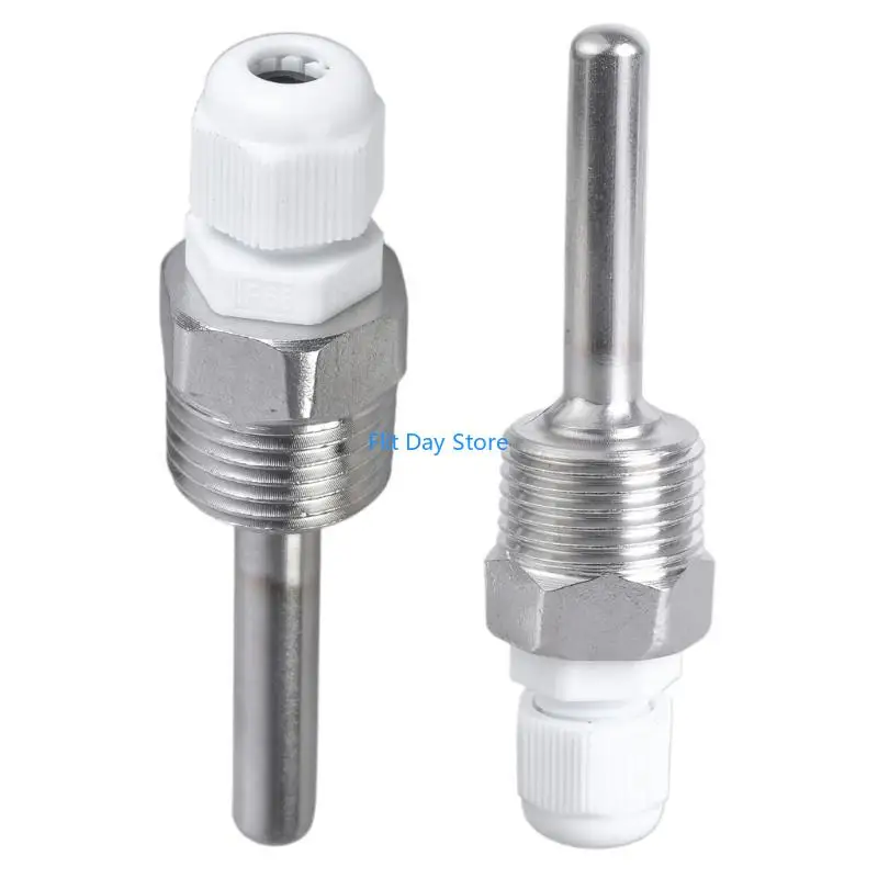 F92C Steel Temperature Sensors Shell 8x50mm For Accurate Readings Easy Installation