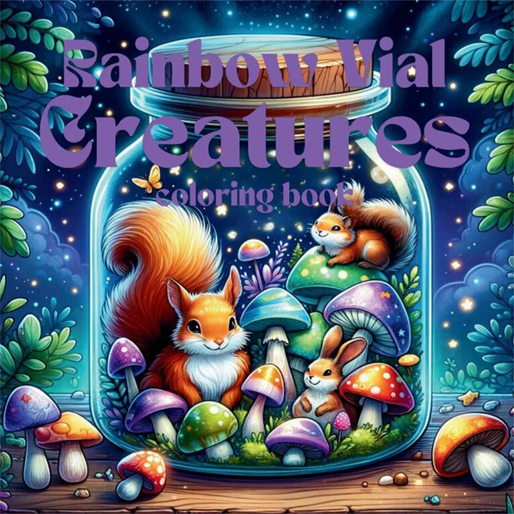 1pc Libro da colorare artistico Carta originale aggiornata 70 g/mq 22 pezzi Pagine singole Libri da colorare Regalo per le feste di compleanno