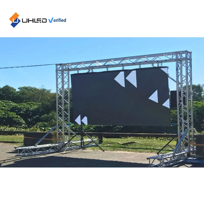 Waterproof Giant Stage Video Wall P3.91 Rental Outdoor Led Screen 500*1000mm Rental Movie Led Display Screen Video Wall