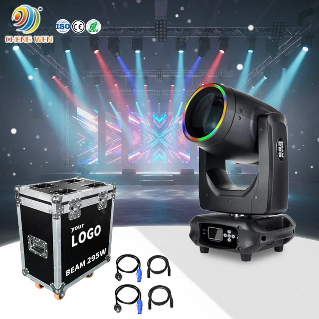 295W + Led Strip Stage Lighting Beam Light Moving Head Light Great Stage Effects for All Events Concerts & Gatherings