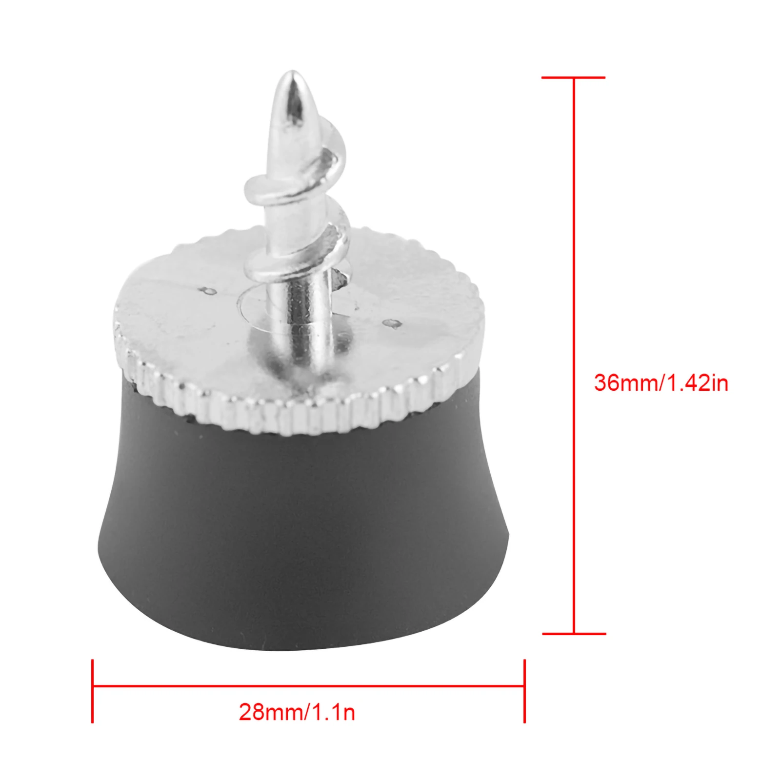أداة استرداد كرة الجولف المصنوعة من سبائك السيليكون الأسود
