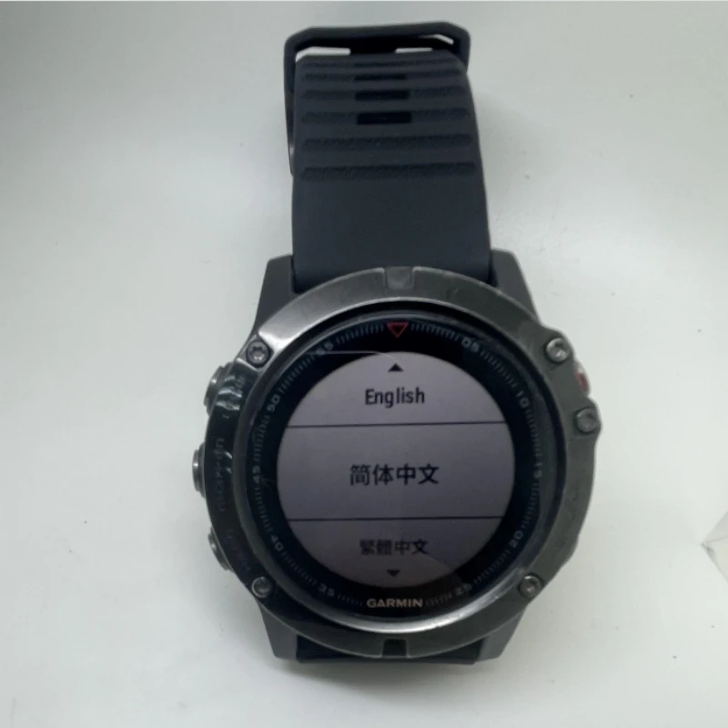 garmin fenix 5X APAC Heart rate monitoring GPS marathon Smart Watch In English