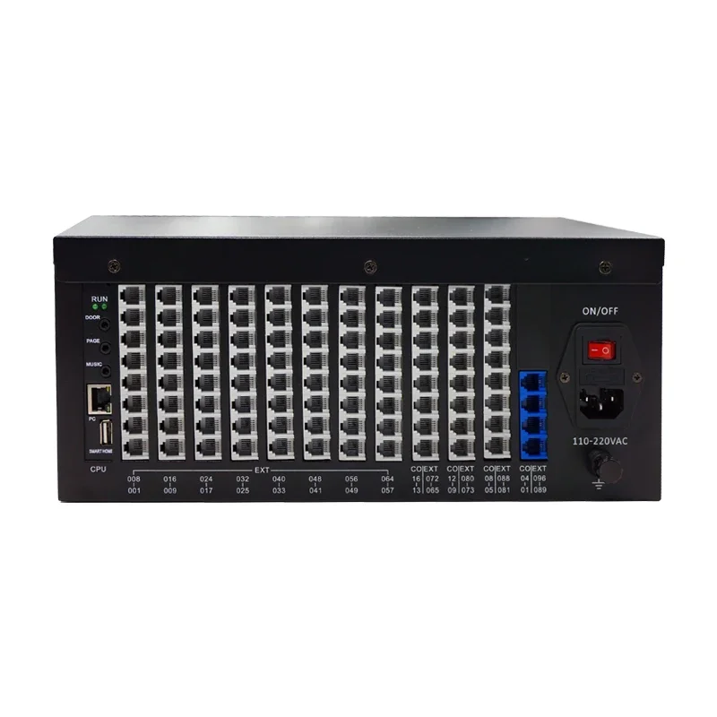 Precio al por mayor Sistema telefónico de intercomunicación PABX serie TP96 a bajo precio para hotel