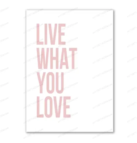 

Minimalist Pink Aesthetic Room Decor Modern Canvas Posters
