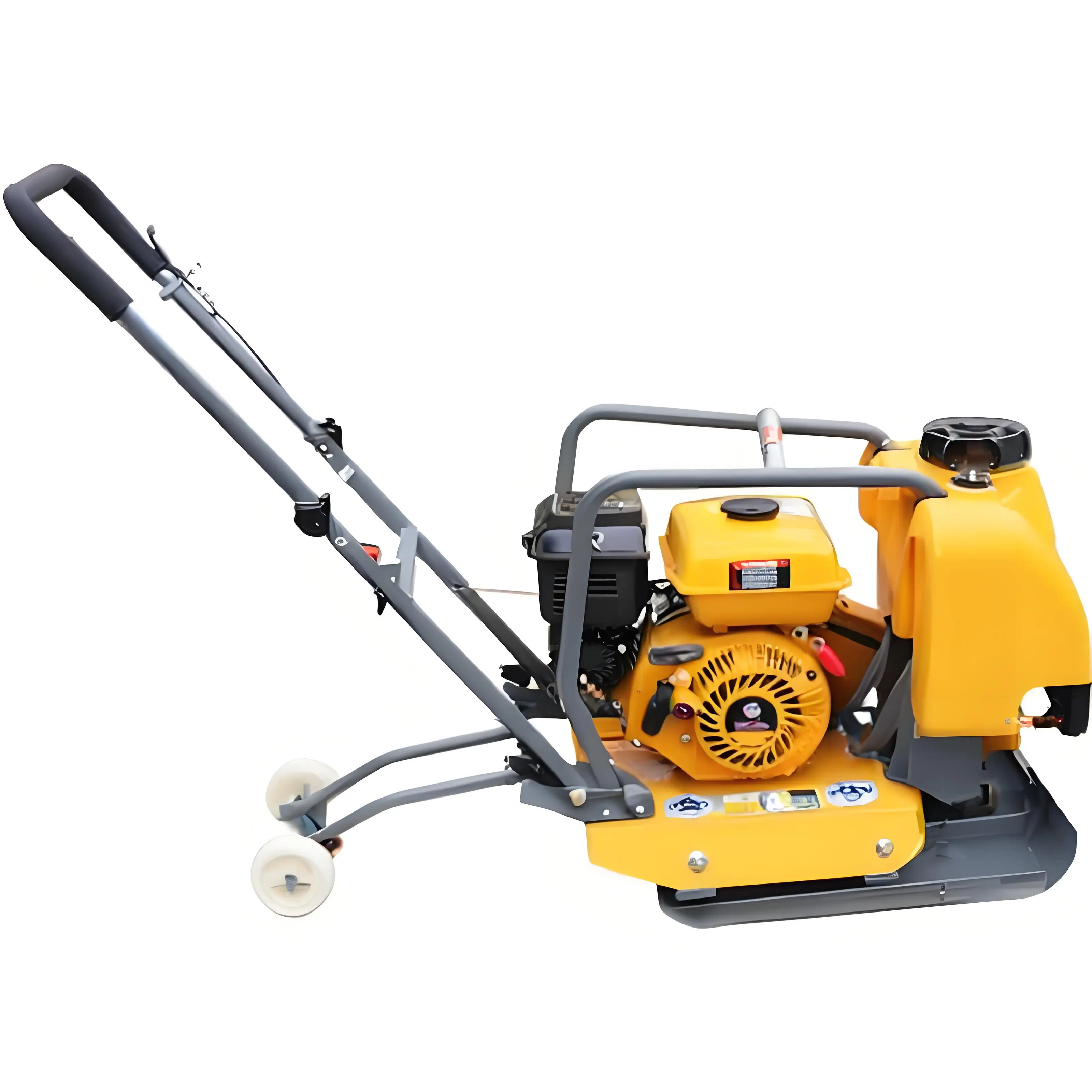 لوحة ضاغطة البنزين المسطحة ضاغطة لوحة الديزل آلة تهتز الأسطوانة الأسفلت