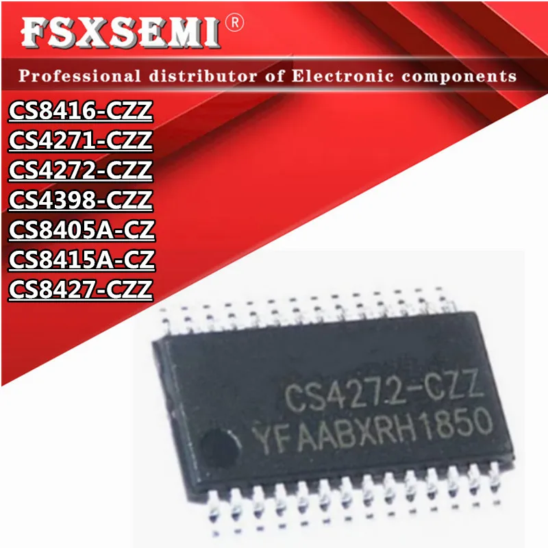 

10pcs CS8416-CZZ CS4271-CZZ 4271-CZZ CS4272-CZZ 4272-CZZ CS4398-CZZ CS8405A-CZ CS8415A-CZ CS8427-CZZ TSSOP Chips