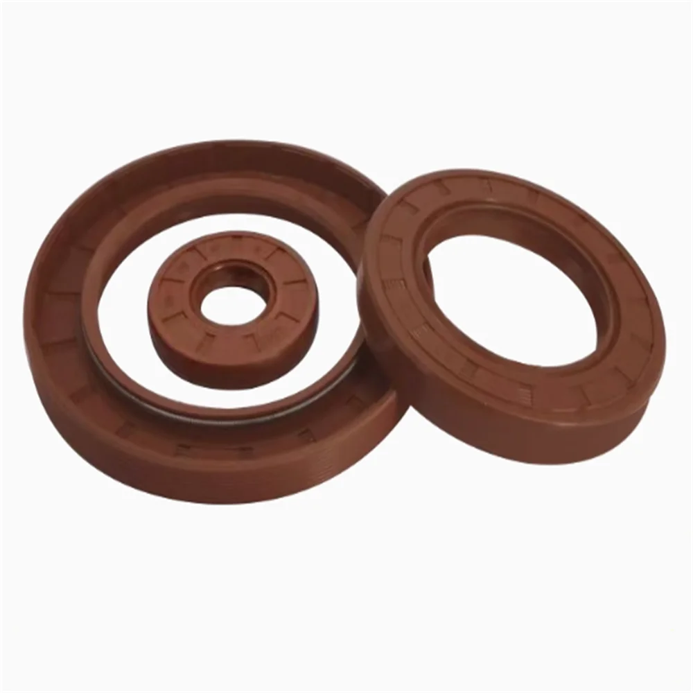 SIGO 10PCS Fluorine rubber Fluororubber skeleton oil seal 48*60/62/65/68/70/72/75/80*8/10/12