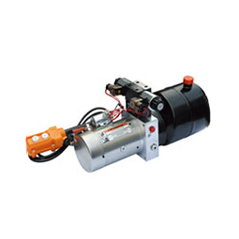 with Hand Pump Electric Driven Dump Truck Hydraulic Power Unit