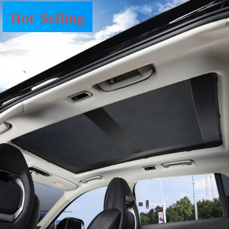 For BYD ATTO 3 TANG HAN EV SONG PLUS Car Sunroof Sunshade Sun Protection Cover Mosquito Prevention Roof Shading Heat Insulation