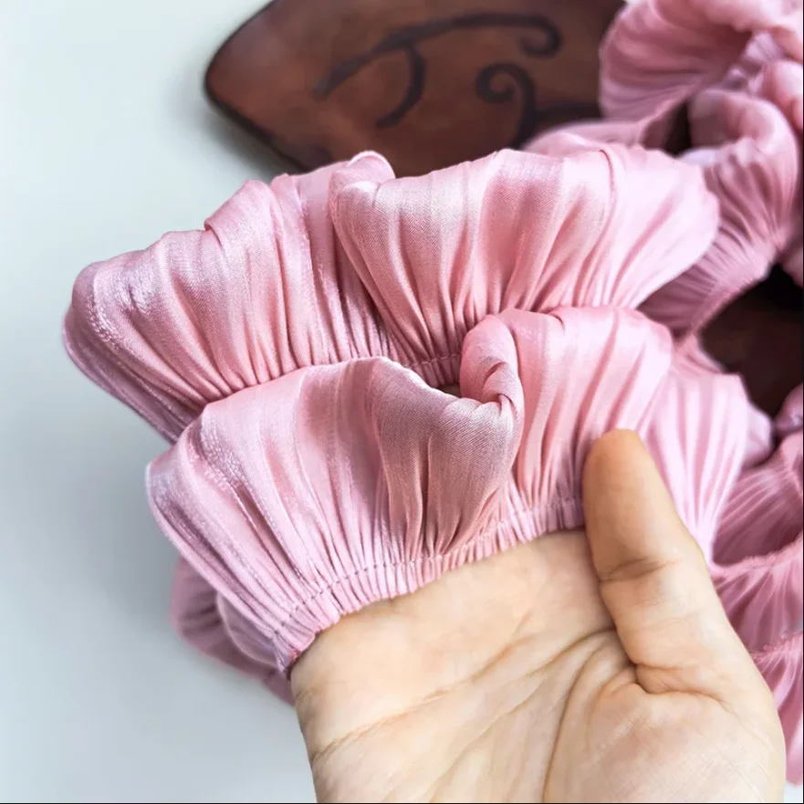 New Colors Double Layer Sparkling Soft Pleats,Clothing Needlework Sewing Accessories Skirt Ruffle Decoration ,3cm,5cm,10M,20M