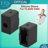 Heater Silicone Sleeve For FLSUN V400 3D Printer Silicone Sock Cover Protection Hotend Heat Block Protect Accessories
