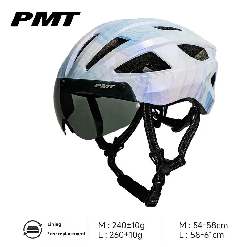 Miduo 2.0 Bicycle Helmet Ultralight Racing Hat Breathable Comfortable Cycling With Magnetic Windproof Lenses Safety Helmet