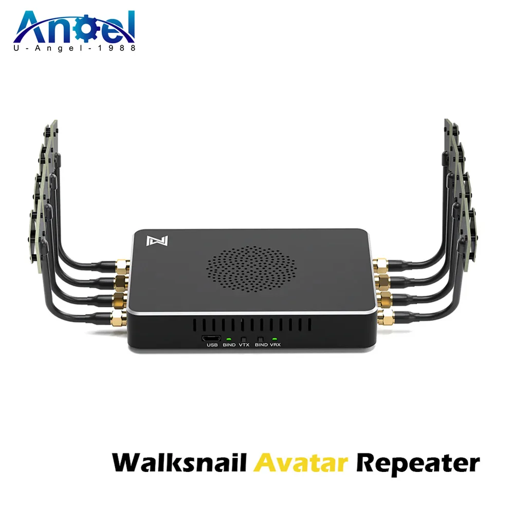 

CADDX Walksnail Avatar Ретранслятор Усиление сигнала и расширение для очков X Avatar VRX все Walksnail VTXs Avatar HD система