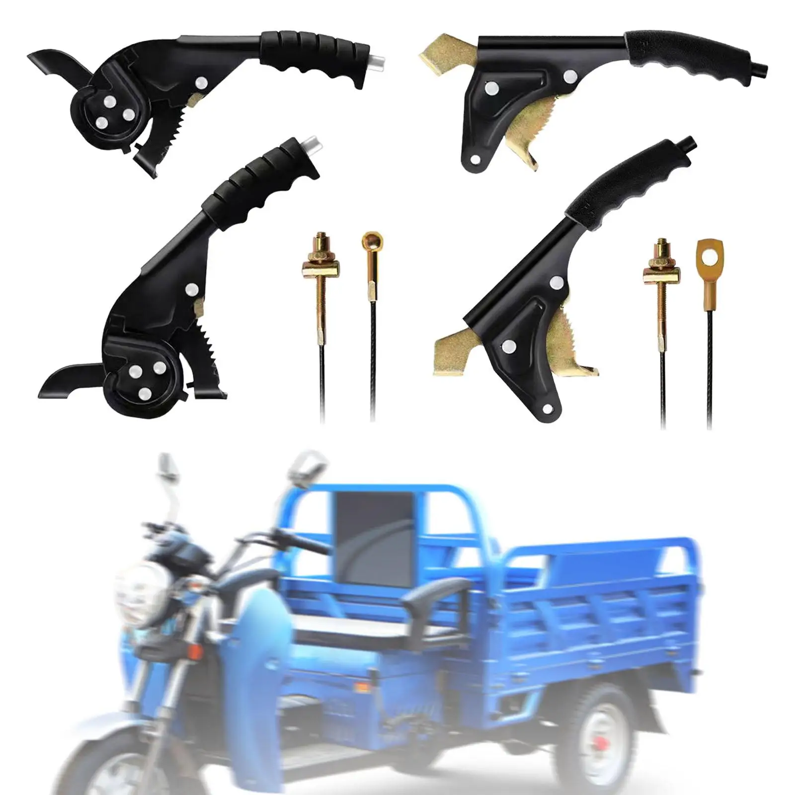 

Electric Tricycle Handbrake Handle High Performance Hand Brake Assembly