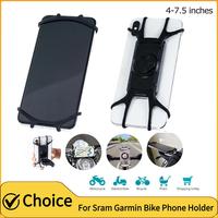 For Sram Garmin Bike Silicone Phone Holder Computer Bracket Accessories Phone Mount Case Motorcycle Shockproof Holder