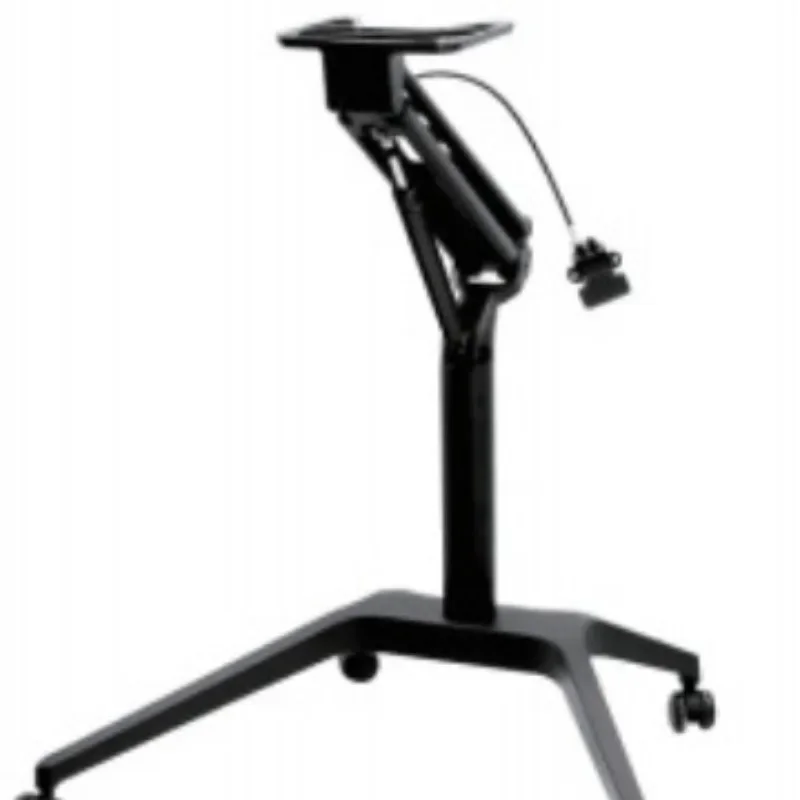 Pneumatic lifting table Mobile podium Stand-up simple training conference podium