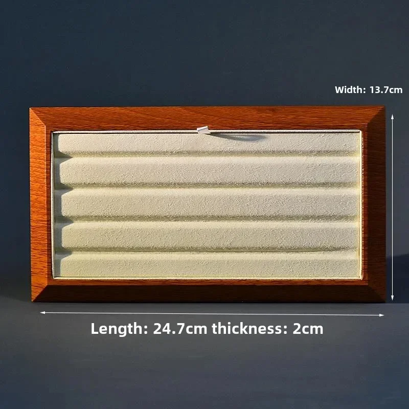 Tray Jewelry Display Tray Wood Grain Diamond Bare Diamond Wenwan Gem Storage Tray Beads