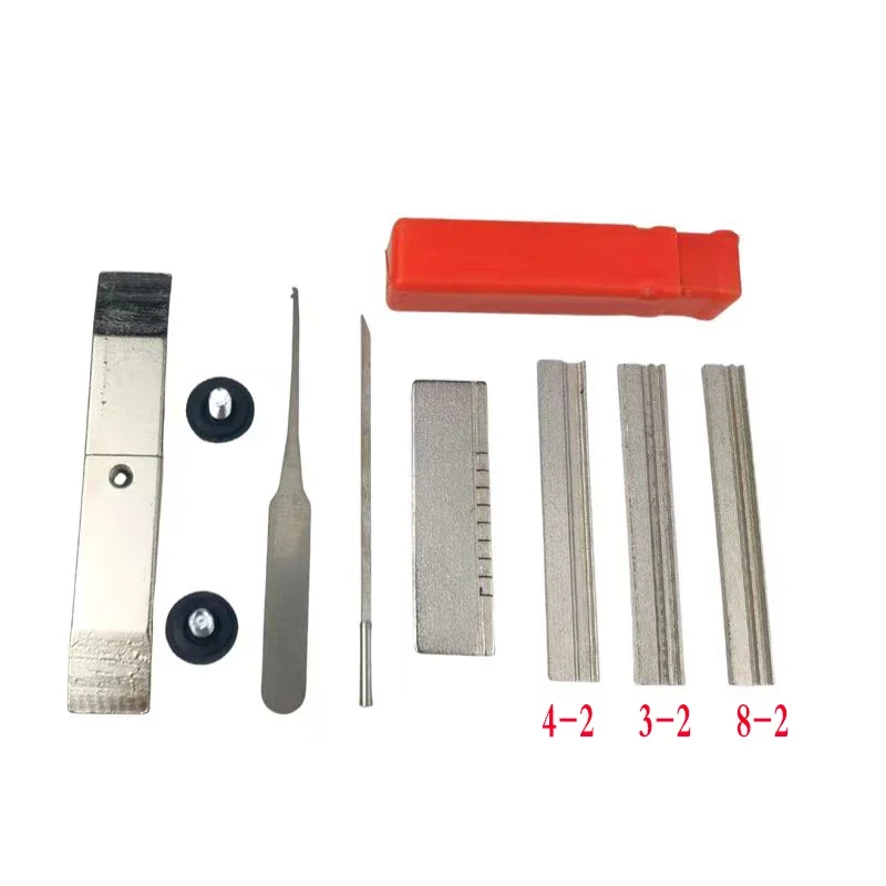 Imagem -06 - Três Cabeça de Folha de Estanho Conjunto Completo Ferramenta de Serralheiro Suprimentos Kit de Acessórios de Reparação Boa Qualidade Conjunto ab