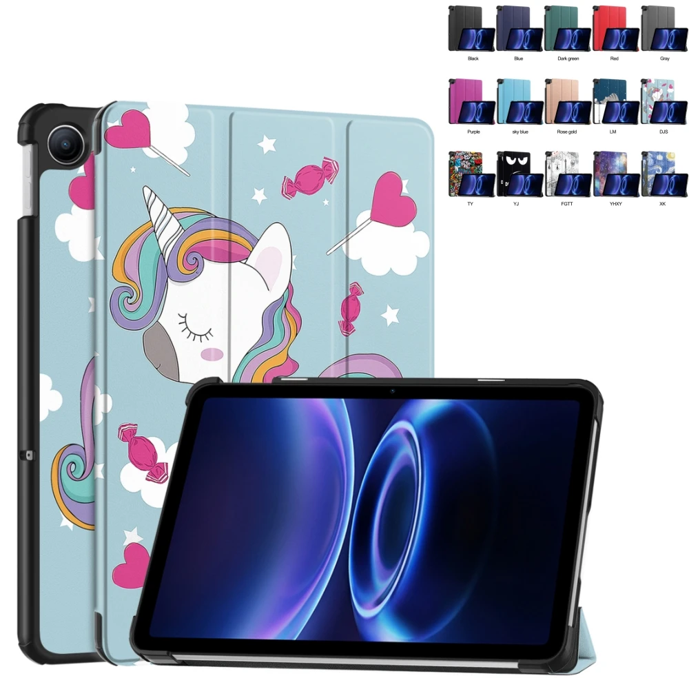 For Xiaomi Redmi Pad 2 SE 9.7 inch Case 2026 PU Leather Tri-Folding Kids Stand Magnetic Cover for Redmi Pad2 SE 9.7 Tablet Case