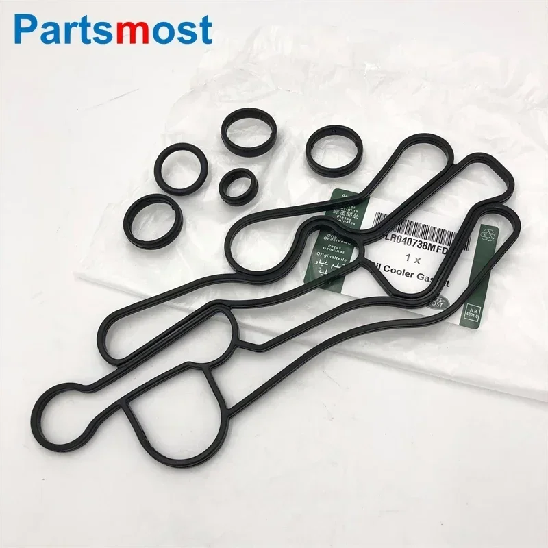 O\'RING GASKET SET OF OIL COOLER LR013149 LR040738 LR061969 FOR LAND ROVER DISCOVERY 4 RANGE ROVER SPORT 3.0 V6 LR013151 161 162