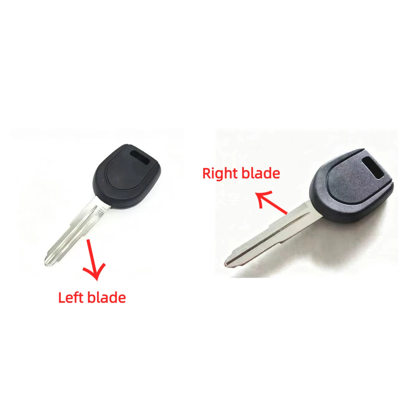 Transponder Key Shell Case For Mitsubishi Colt Outlander Mirage Pajero Key Blank MIT11R MIT8 Right/Left Blade Fob