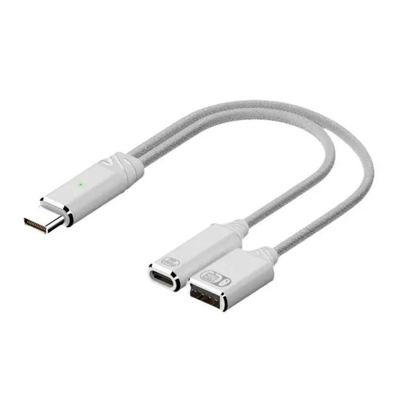 31BA USB C to USB OTG and Adapter USB C OTG Splitter Fast Power Delivery