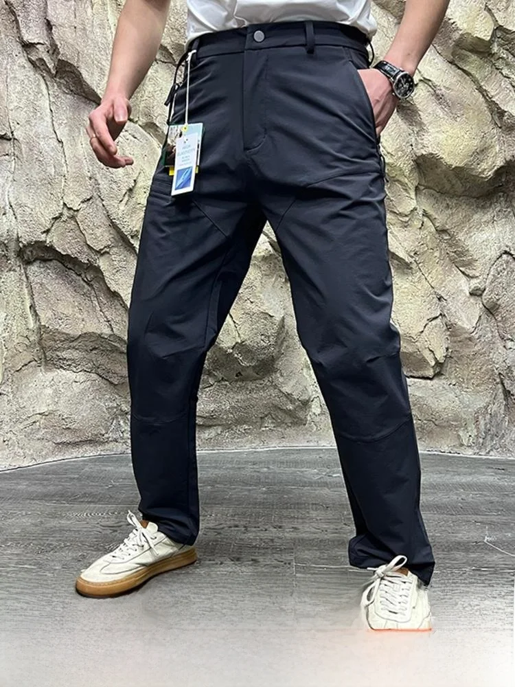 

Водостойкие дышащие мягкие брюки ell, уличные повседневные брюки Fly Bird с 3D портным, лазерное сверление, тихие повседневные брюки для молодежи