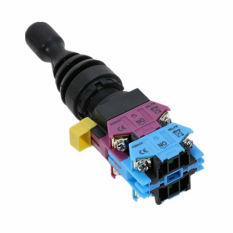 HKD-FW24 4NO 4-Position Instantaneous Joystick Single Lever Joystick Reset Button Switch Mechanically Operated Switch