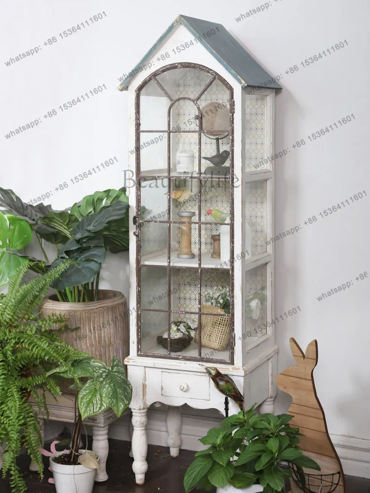 Glass Display Cabinet Figure Lego Model Jewelry Bag Storage Household Wine Cabinet