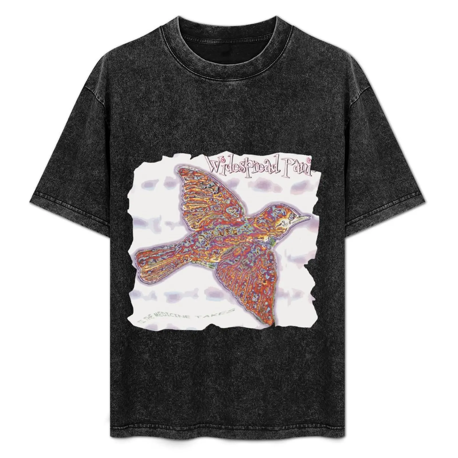 

GabrielR Men's Widespread Panic Til The Medicine Takes T-Shirt Anti-Pilling Casual T-Shirt