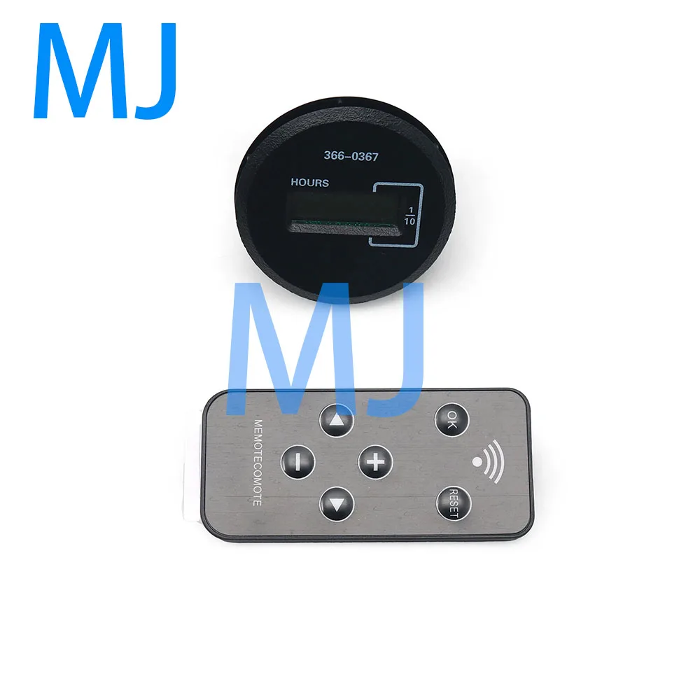 For CAT Excavator Time 366-0367 285-9075 361-7150 161-3932 Remote Hour Meter With Controller Timer For caterpillar Diesel Engine
