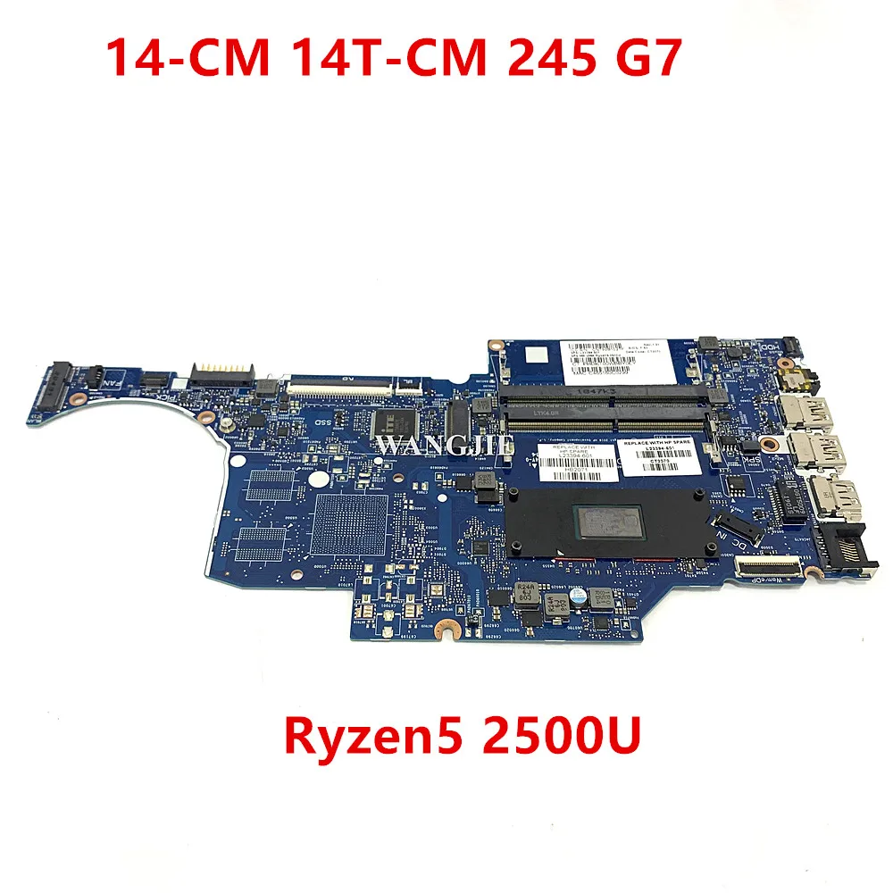 For HP 14-CM 14T-CM 245 G7 Laptop Motherboard TPN-I132 6050A2983601 L23394-601 Ryzen5 2500U 100% Working
