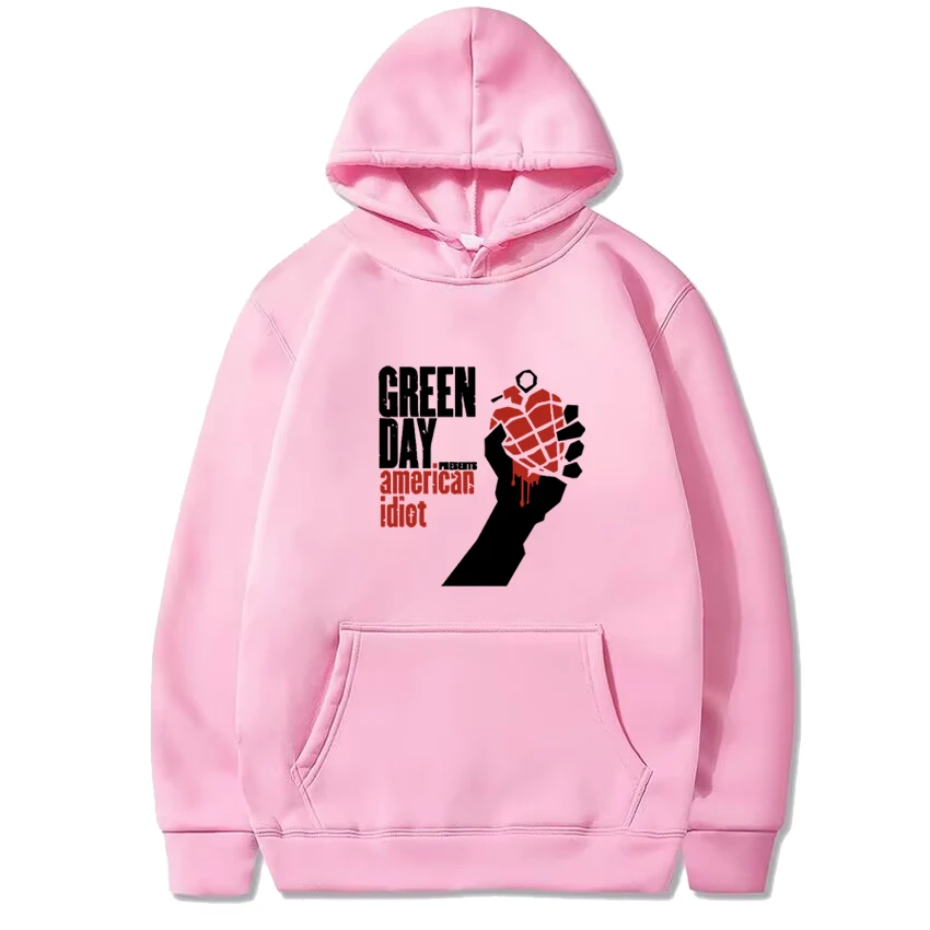 Hot Sale New in GREEN DAY Printed Hoodies Unisex harajuku fashion Y2k Sweatshirt Men women Fleece Long sleeve pullover Coat Tops
