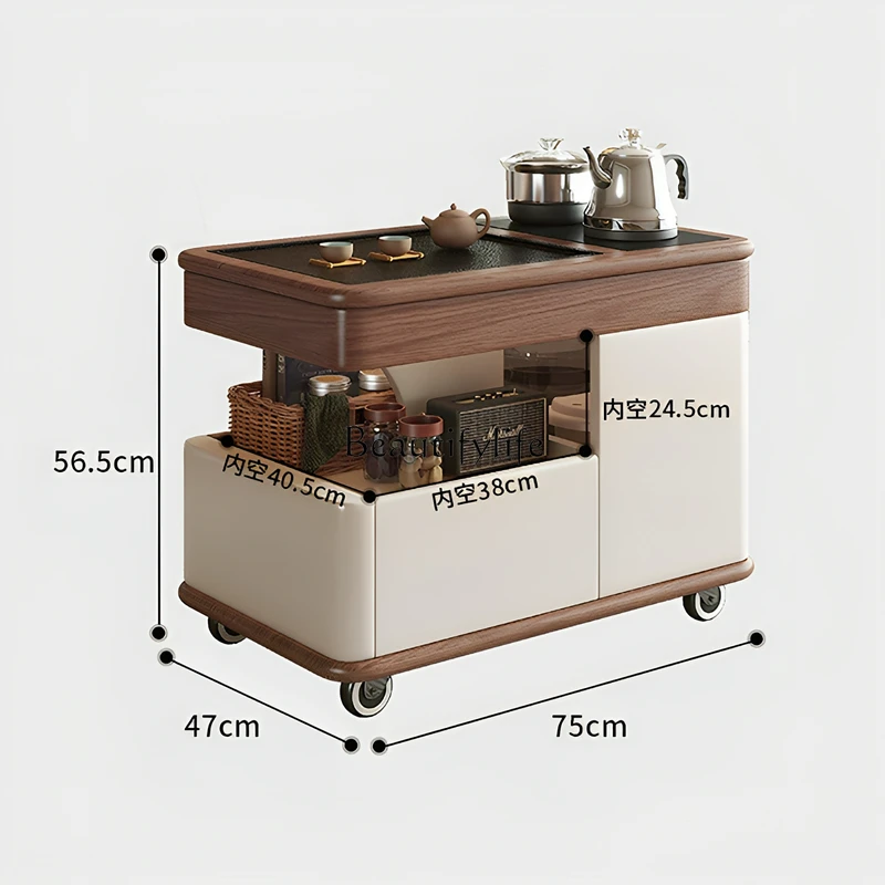 W2 jj * جميع طاولات الشاي المتنقلة المصنوعة من الخشب الصلب، وعدد قليل من طاولات الشاي الصغيرة بجوار الأريكة، وعاء كهرومغناطيسي منزلي متكامل