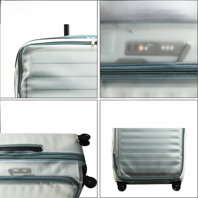 Suitable for Roger Lojel Luggage Protective Cover TPU Translucent 30-Inch Crown Trolley Case Luggage Case Dust Cover