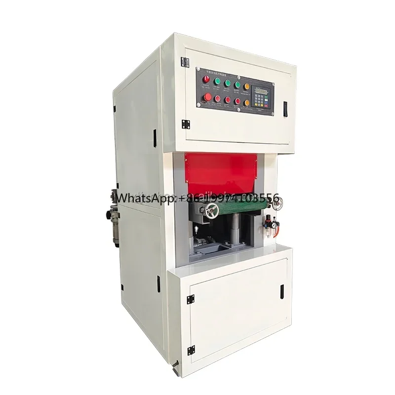 New stainless steel plate plane polishing wire drawing machine Flat abrasive belt polishing machine