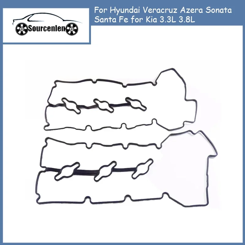 22453-3C110 Engine Valve Cover Gasket For Hyundai Veracruz Azera Sonata Santa Fe for Kia 3.3L 3.8L 22441-3C110