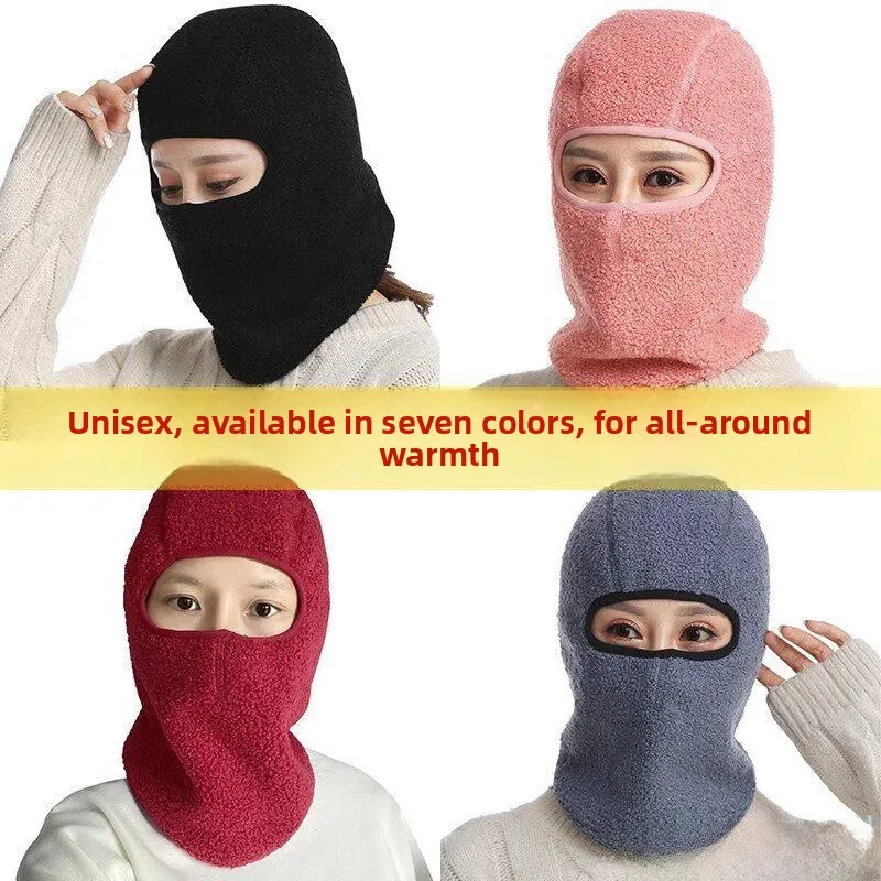  Vehicle Riding Warmth Retention Hat Cover Helmet ible Windproof Cold Proof Face Mask Inteated Riding Cap view 4