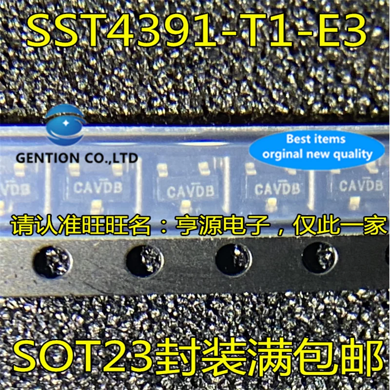 

10 шт. SST4391 SST4391-T1-E3 SST4391-T1-GE3 Шелкография CAVDB SOT23 в наличии 100% новый и оригинальный