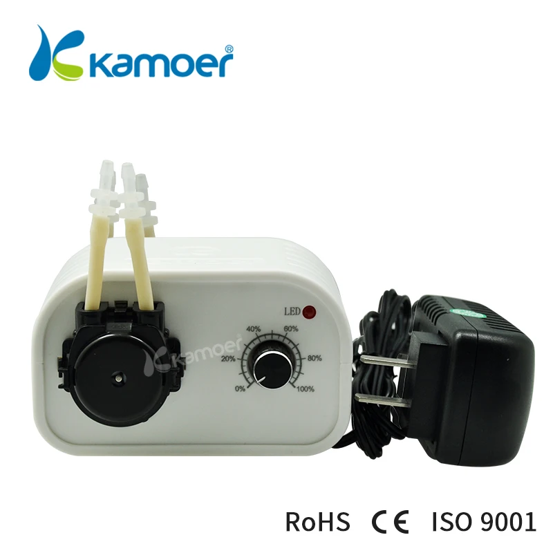 NKCP Adjustable Flow Rate Mini Water Transfer Peristaltic Liquid Dosing Pump
