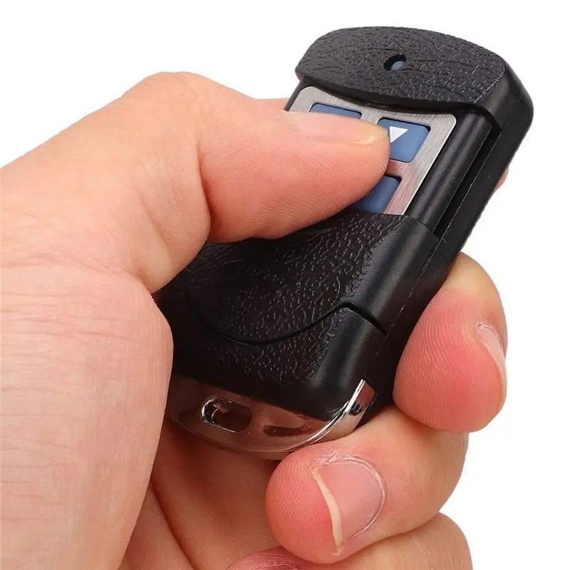 ABNR Anti-Theft 433Mhz Mhz Remote Control Key 4Pcs, For Garage Door, Car, Home Automation 4-Channel Copy Key Fob